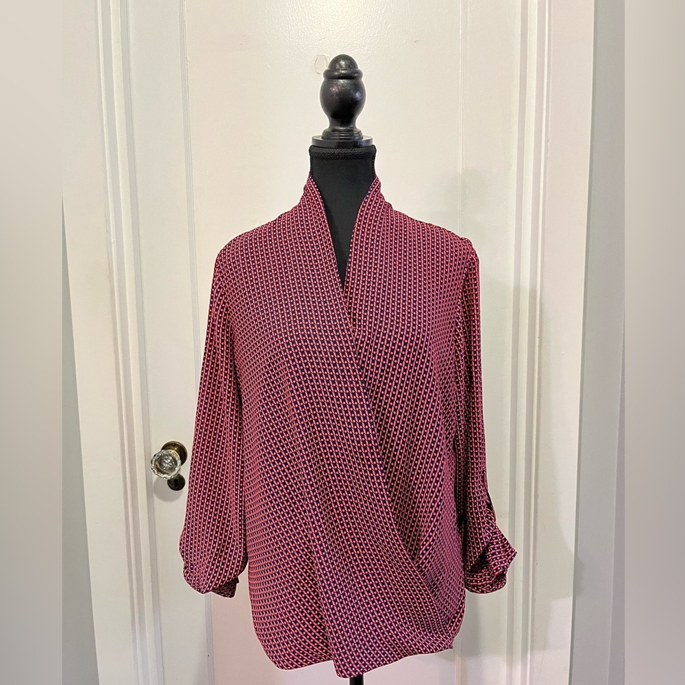 Pleione Patterned Blouse – P2P ~ 22” – (L)